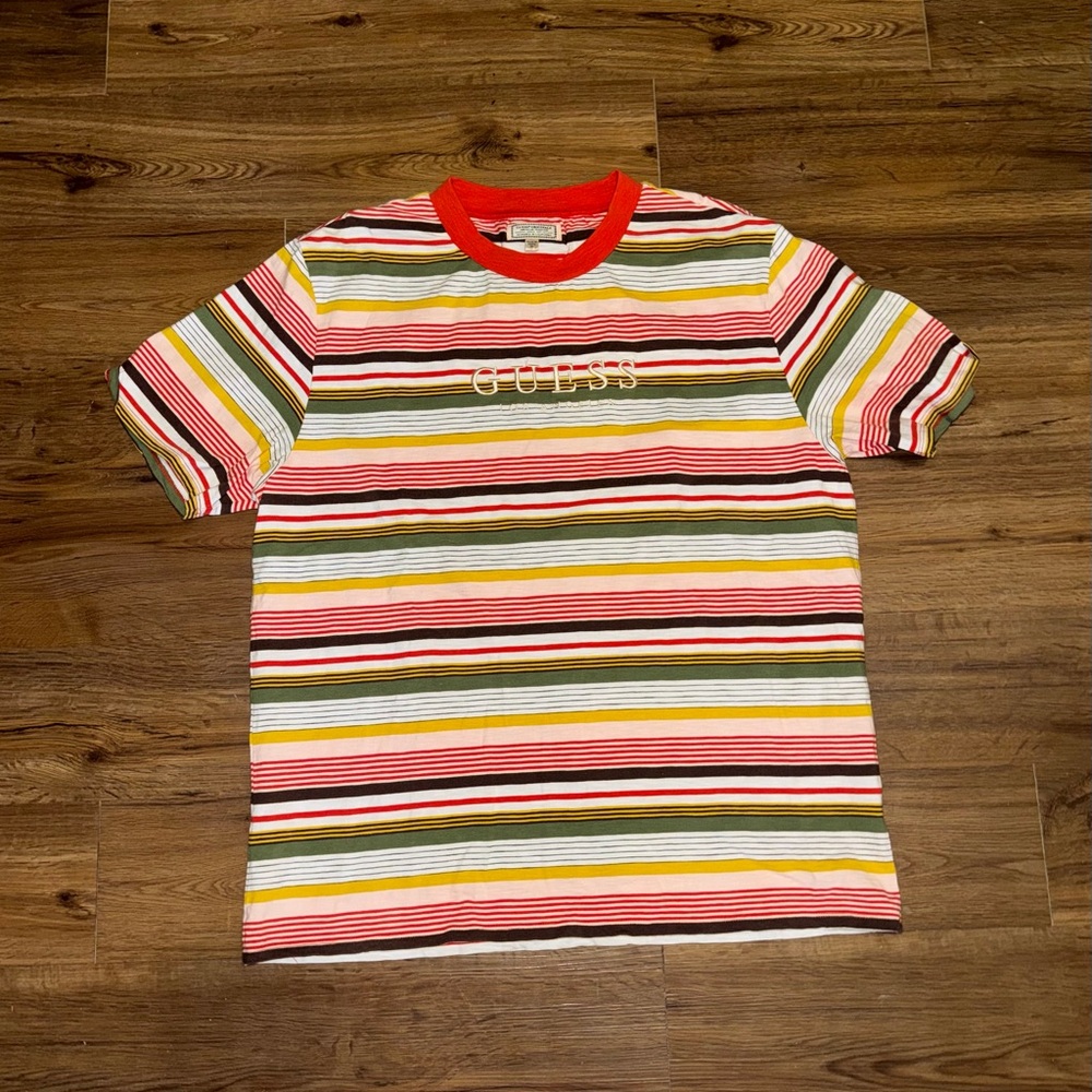 Guess Striped Multicolor T-Shirt